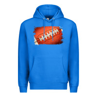 True Royal American football brushstroke Premium Hoodie - RanaPortraitStore
