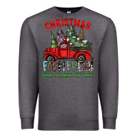 Charcoal Heather christmas farm fresh Premium Sweatshirt - CowhideDigitalArt