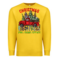Lemon christmas farm fresh Premium Sweatshirt - CowhideDigitalArt
