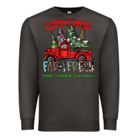 Smoke christmas farm fresh Premium Sweatshirt - CowhideDigitalArt