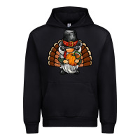 Black thanksgiving turkey gnome Urban Hoodie - BarkalooDesign