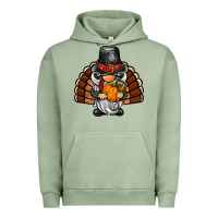 Thanksgiving Turkey Gnome Urban Hoodie | Teevron