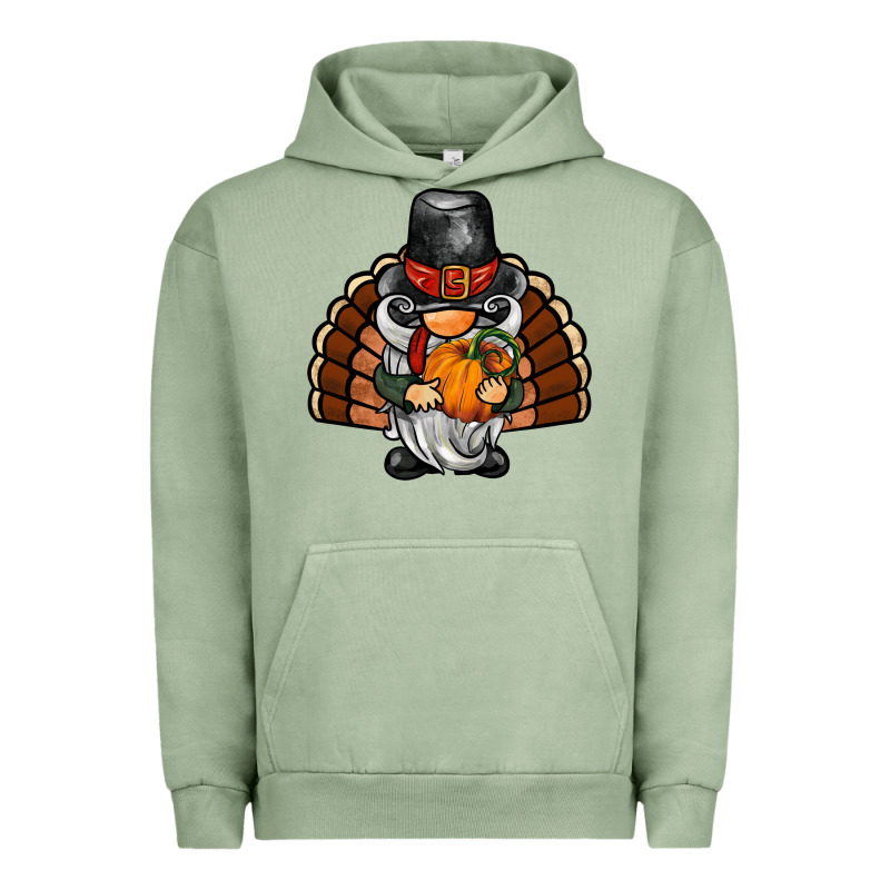 Thanksgiving Turkey Gnome Urban Hoodie by BarkalooDesign | Teevron