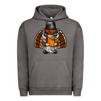 Pigment Tornado thanksgiving turkey gnome Urban Hoodie - BarkalooDesign