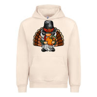 Sandshell thanksgiving turkey gnome Urban Hoodie - BarkalooDesign