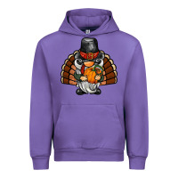 Tulip thanksgiving turkey gnome Urban Hoodie - BarkalooDesign
