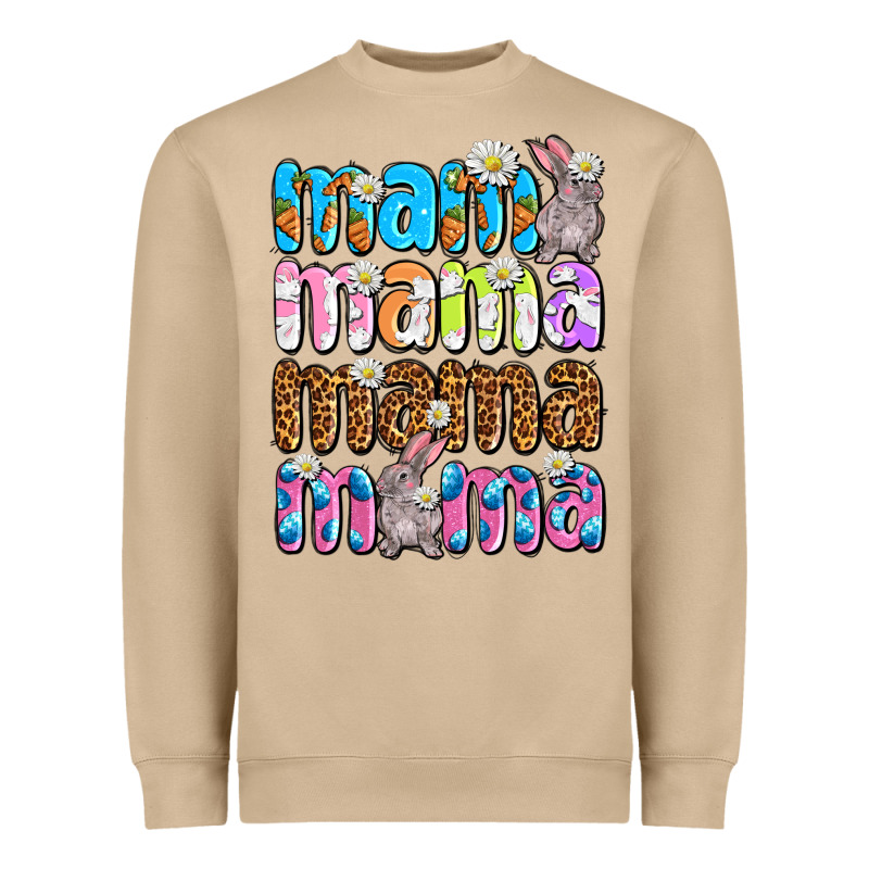 Easter Mama Mama Mama Heavyweight Sweatshirt by OliviaCreatesArt | Teevron