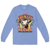 Colony Blue Country Mama Long Sleeve Tee - HowdyJamesFarm