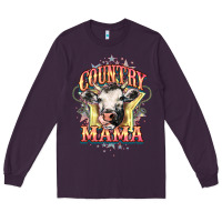 Plum Country Mama Long Sleeve Tee - HowdyJamesFarm