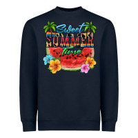 Navy Sweet summer time Heavyweight Sweatshirt - FaDigitalArtStudio