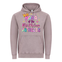 Vintage Zinc nana of the birthday princess Vintage Hoodie - NancyCooperArtShop