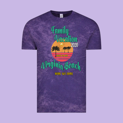 Family Vacation 2020 Read Or Not Virginia Beach Here We Come Vintage Tee Designed By Bettercallsaul