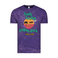 Cloud Purple Family Vacation 2020 Read Or Not Virginia Beach Here We Come Vintage Tee - Bettercallsaul