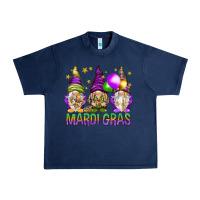 Navy Mardi Gras crew with gnomes Urban Heavy Tee - NancyCooperArtShop