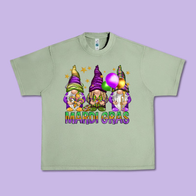 Mardi Gras Crew With Gnomes Urban Heavy Tee Designed By Nancycooperartshop