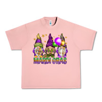 Salmon Mardi Gras crew with gnomes Urban Heavy Tee - NancyCooperArtShop