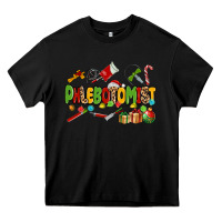 Black christmas phlebotomist Heavy Core Tee - MaliasSmallBusiness