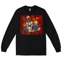 Black wizard kids with glitter Long Sleeve Tee - TumblerDesignByShophia
