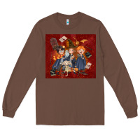 Chestnut wizard kids with glitter Long Sleeve Tee - TumblerDesignByShophia