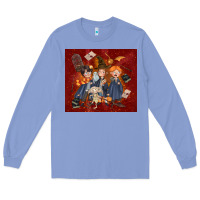 Colony Blue wizard kids with glitter Long Sleeve Tee - TumblerDesignByShophia
