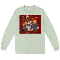 Matcha wizard kids with glitter Long Sleeve Tee - TumblerDesignByShophia