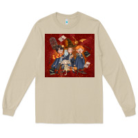 Mushroom wizard kids with glitter Long Sleeve Tee - TumblerDesignByShophia