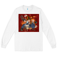 White wizard kids with glitter Long Sleeve Tee - TumblerDesignByShophia