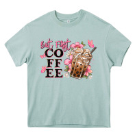 Arona but first coffee floral Heavy Core Tee - JahusDesignShop