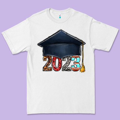 2023 Graduation Hat Bbs Premium Tee Designed By Bundleandbundleshop