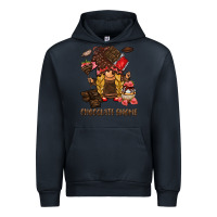 Navy chocolate gnome Urban Hoodie - BarkalooDesign