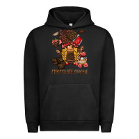 Pigment Black chocolate gnome Urban Hoodie - BarkalooDesign