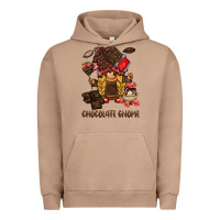 Pigment Burro chocolate gnome Urban Hoodie - BarkalooDesign