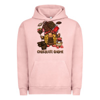 Pigment Salmon chocolate gnome Urban Hoodie - BarkalooDesign