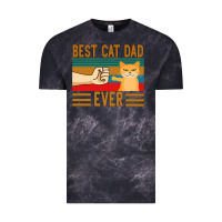 Cloud Black Best Cat Dad Ever Vintage Tee - Bettercallsaul