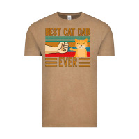 Vintage Coffee Best Cat Dad Ever Vintage Tee - Bettercallsaul