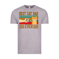 Vintage Zinc Best Cat Dad Ever Vintage Tee - Bettercallsaul
