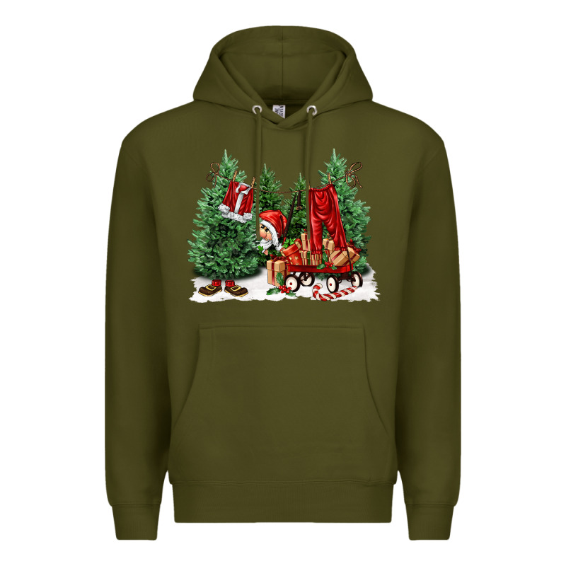 Christmas Santa Premium Hoodie by FaDigitalArtStudio | Teevron