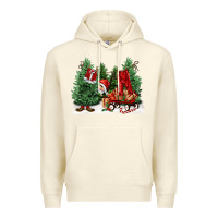 Sandshell christmas santa Premium Hoodie - FaDigitalArtStudio
