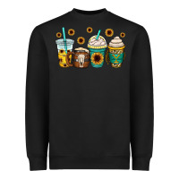 Black yellowstone coffee cups Heavyweight Sweatshirt - OliviaCreatesArt
