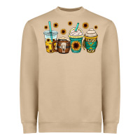 Mushroom yellowstone coffee cups Heavyweight Sweatshirt - OliviaCreatesArt