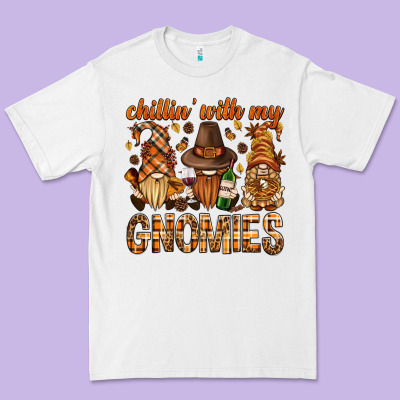 Chilling With My Gnomies Bbs Premium Tee Designed By Bundleandbundleshop