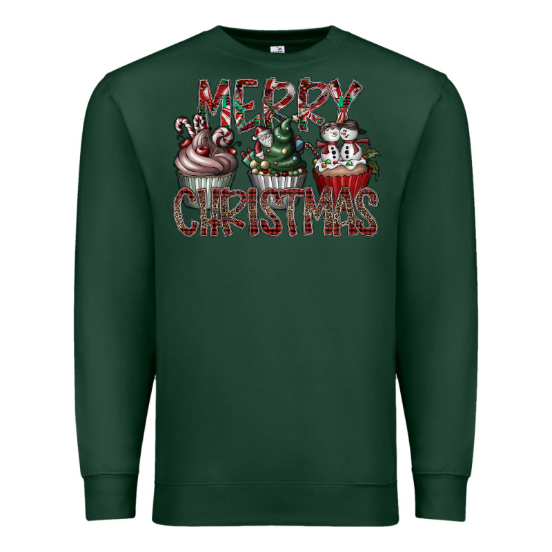 Merry Christmas Premium Sweatshirt by CowhideDigitalArt | Teevron