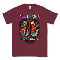 Burgundy California 89 Classic Tee - Bettercallsaul