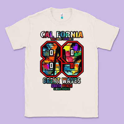 California 89 Classic Tee Designed By Bettercallsaul