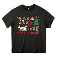Asphalt merry bright Heavy Core Tee - MaliasSmallBusiness