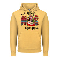 Vintage Mustard La Mama Mos Chingona Vintage Hoodie - texasbilliewilder