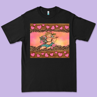 Cupid Valentine's Day Premium Tee Designed By Ranaportraitstore