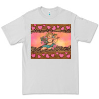 Dove Grey cupid valentine's day Premium Tee - RanaPortraitStore