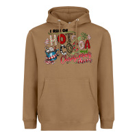 Toasted Coconut I Run Hot Cocoa And Christmas Cheer Heavyweight Hoodie - CowhideDigitalArt