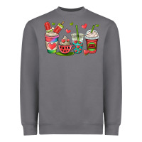 Storm watermelon summer coffee cups Heavyweight Sweatshirt - OliviaCreatesArt